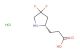 (S)-3-(4,4-difluoropyrrolidin-2-yl)propanoic acid hydrochloride