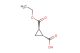 trans-2-(Ethoxycarbonyl)cyclopropanecarboxylic acid