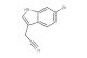 2-(6-bromo-1H-indol-3-yl)acetonitrile