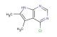 4-chloro-5,6-dimethyl-7H-pyrrolo[2,3-d]pyrimidine