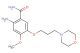 2-amino-4-methoxy-5-(3-morpholinopropoxy)benzamide