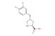 (2S,4R)-4-(3,4-dichlorobenzyl)pyrrolidine-2-carboxylic acid