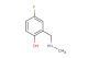 4-fluoro-2-((methylamino)methyl)phenol