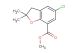 methyl 5-chloro-2,2-dimethyl-2,3-dihydrobenzofuran-7-carboxylate