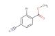 methyl 2-bromo-4-cyanobenzoate