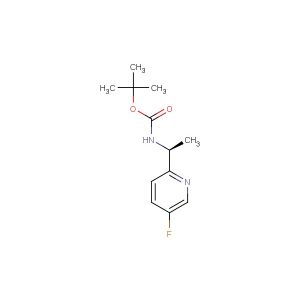 (S)-tert-butyl 1-(5-fluoropyridin-2-yl)ethylcarbamate