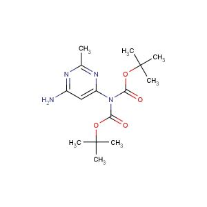 2-mehtyl-6-[bis(tert-butoxycarbonyl)amino]-4-aminopyrimidine