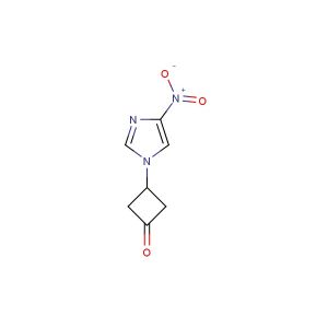 3-(4-nitro-1H-imidazol-1-yl)cyclobutanone