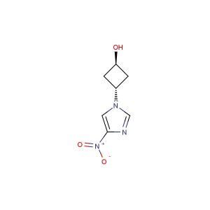 (1R,3R)-3-(4-nitro-1H-imidazol-1-yl)cyclobutanol