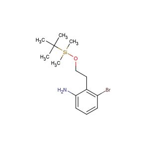 3-bromo-2-(2-((tert-butyldimethylsilyl)oxy)ethyl)aniline