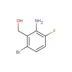 (2-amino-6-bromo-3-fluorophenyl)methanol