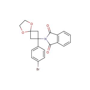 2-(2-(4-bromophenyl)-5,8-dioxaspiro[3.4]octan-2-yl)isoindoline-1,3-dione