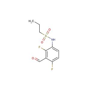 N-(2,4-difluoro-3-formylphenyl)propane-1-sulfonamide