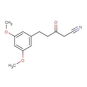 5-(3,5-dimethoxyphenyl)-3-oxopentanenitrile