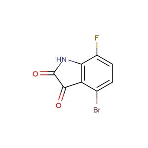 4-bromo-7-fluoroindoline-2,3-dione