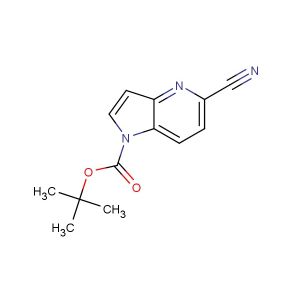 tert-butyl 5-cyano-1H-pyrrolo[3,2-b]pyridine-1-carboxylate