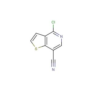 4-chlorothieno[3,2-c]pyridine-7-carbonitrile