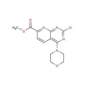 methyl 2-chloro-4-morpholinopyrido[2,3-d]pyrimidine-7-carboxylate