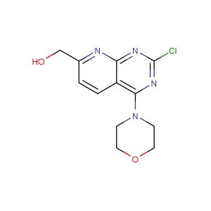 (2-chloro-4-morpholinopyrido[2,3-d]pyrimidin-7-yl)methanol