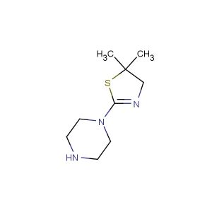5,5-dimethyl-2-(piperazin-1-yl)-4,5-dihydrothiazole