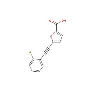 5-((2-fluorophenyl)ethynyl)furan-2-carboxylic acid