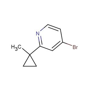 4-bromo-2-(1-methylcyclopropyl)pyridine