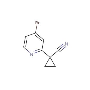 1-(4-bromopyridin-2-yl)cyclopropanecarbonitrile