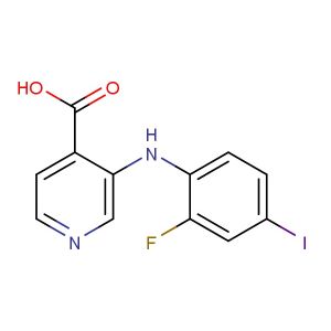 3-(2-fluoro-4-iodophenylamino)isonicotinic acid