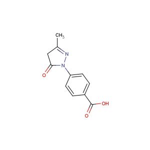 4-(3-methyl-5-oxo-4,5-dihydro-1H-pyrazol-1-yl)benzoic acid
