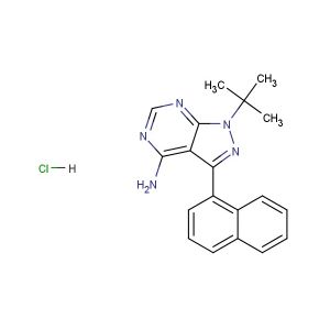 1-Naphthyl PP1 hydrochloride  (Synonyms: 1-NA-PP 1 hydrochloride)