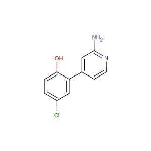 2-(2-aminopyridin-4-yl)-4-chlorophenol