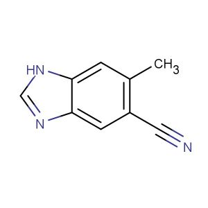 6-methyl-1H-benzo[d]imidazole-5-carbonitrile