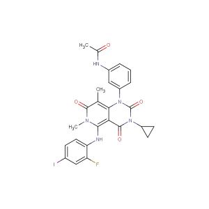 Trametinib  (Synonyms: GSK1120212; JTP-74057)