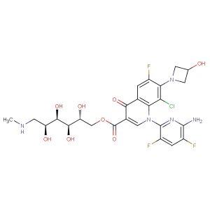 Delafloxacin meglumine  (Synonyms: ABT492 meglumine; RX-3341 meglumine; WQ-3034 meglumine)