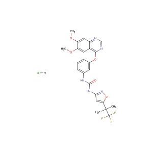 Agerafenib hydrochloride (Synonyms: CEP-32496 hydrochloride; RXDX-105 hydrochloride)
