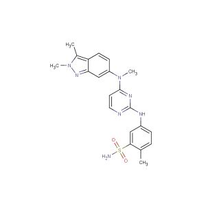 Pazopanib  (Synonyms: GW786034)