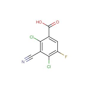 2,4-dichloro-3-cyano-5-fluorobenzoic acid