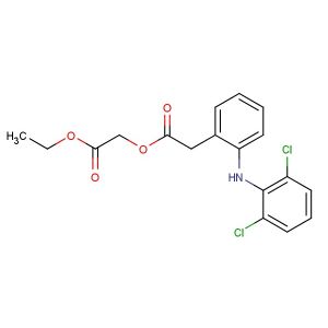 2-ethoxy-2-oxoethyl 2-(2-(2,6-dichlorophenylamino)phenyl)acetate