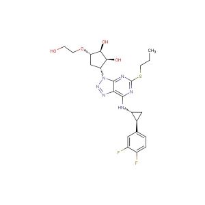 Ticagrelor  Synonyms: AZD6140; AR-C 126532XX  