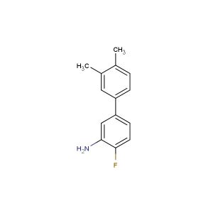 4-fluoro-3',4'-dimethylbiphenyl-3-amine