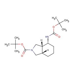 (3aR,4R,7aS)-tert-butyl 4-(tert-butoxycarbonylamino)hexahydro-1H-isoindole-2(3H)-carboxylate