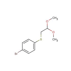 (4-bromophenyl)(2,2-dimethoxyethyl)sulfane