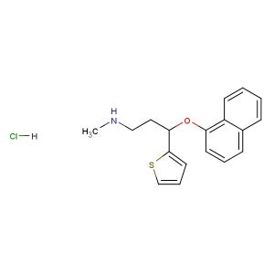 Duloxetine hydrochloride (Synonyms: (S)-Duloxetine hydrochloride; LY-248686 hydrochloride)