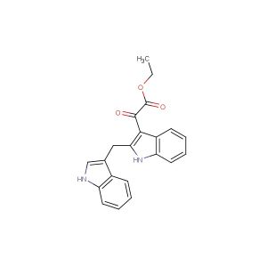 ethyl 2-(2-((1H-indol-3-yl)methyl)-1H-indol-3-yl)-2-oxoacetate