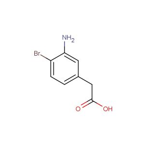 2-(3-amino-4-bromophenyl)acetic acid