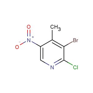 3-bromo-2-chloro-4-methyl-5-nitropyridine