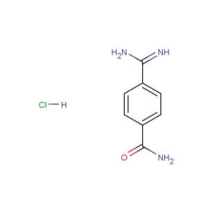 4-carbamimidoylbenzamide hydrochloride
