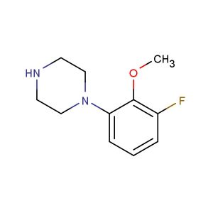 1-(3-fluoro-2-methoxyphenyl)piperazine