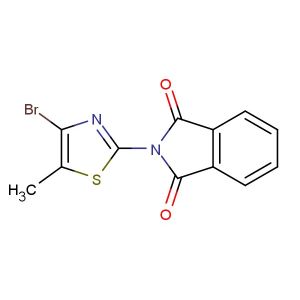 2-(4-bromo-5-methylthiazol-2-yl)isoindoline-1,3-dione