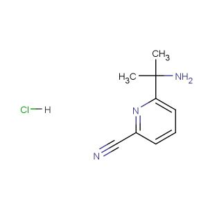6-(2-aminopropan-2-yl)picolinonitrile hydrochloride